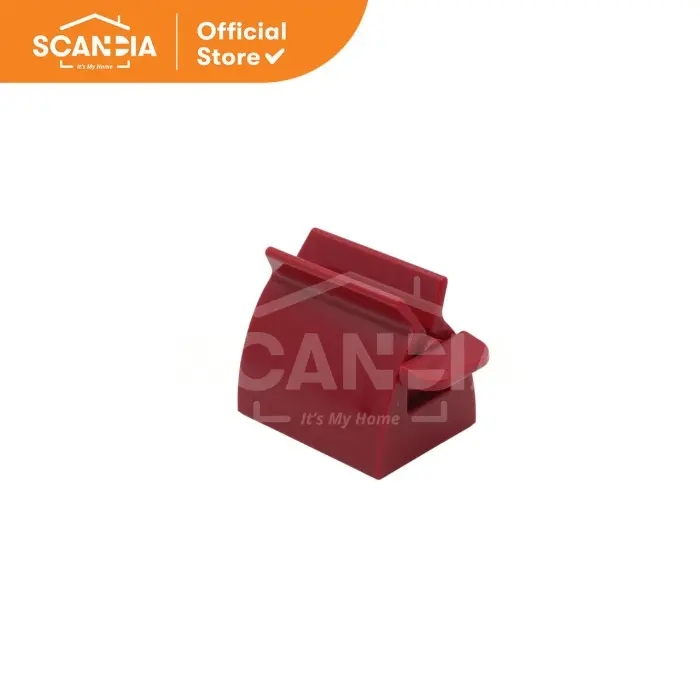 SCANDIA Dispenser Pasta Gigi Anya ToothPaste Squeezer 6x3x4 Cm - Red