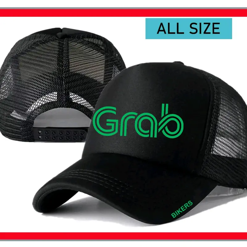 topi trucker jaring lengkung dewasa logo penguin 1