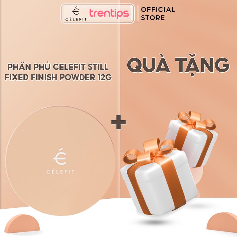 [Có quà tặng][+ Tặng 1 bông tẩy trang Belly Juice] Phấn phủ CELEFIT STILL FIXED FINISH POWDER mỏng nhẹ, mịn lì tự nhiên, kiềm dầu hiệu quả