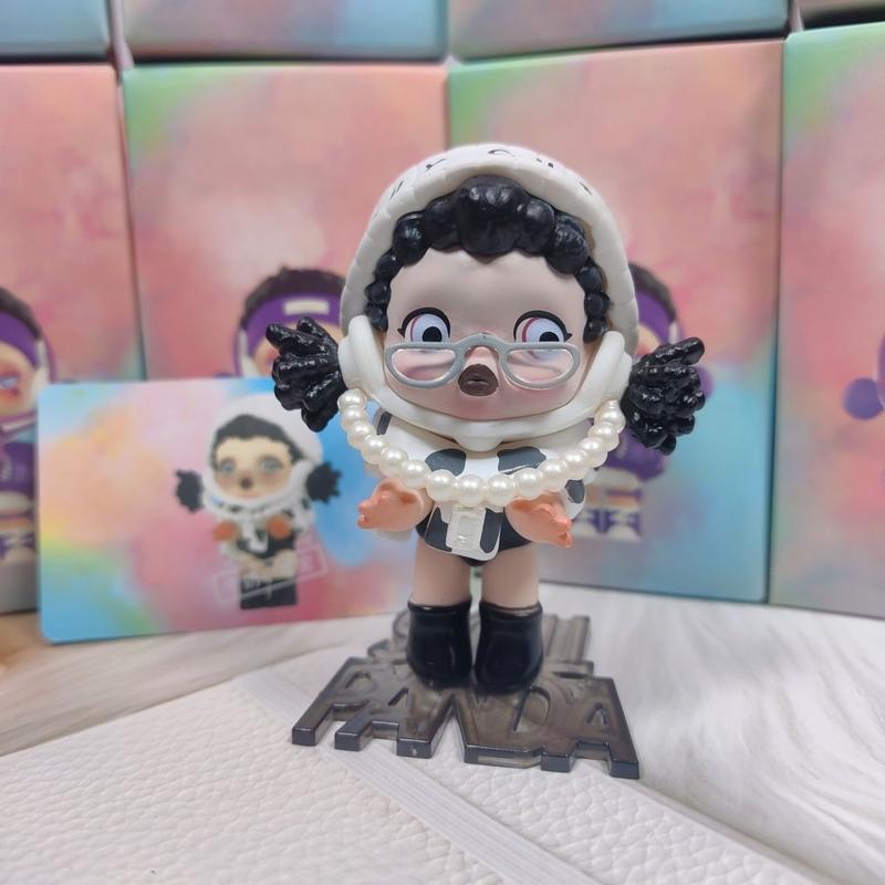 Hộp Búp Bê mù Chủ Đề Skullpanda, Đồ Chơi Làm Bằng Tay Dễ Thương Và Hợp Xu hướng Đồ Trang Trí, Quà Sinh Nhật 5