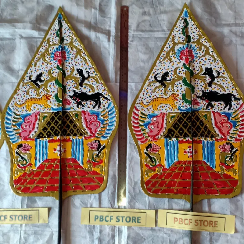 Wayang Gunungan ukuran +-60cm bahan Kertas Duplex 0