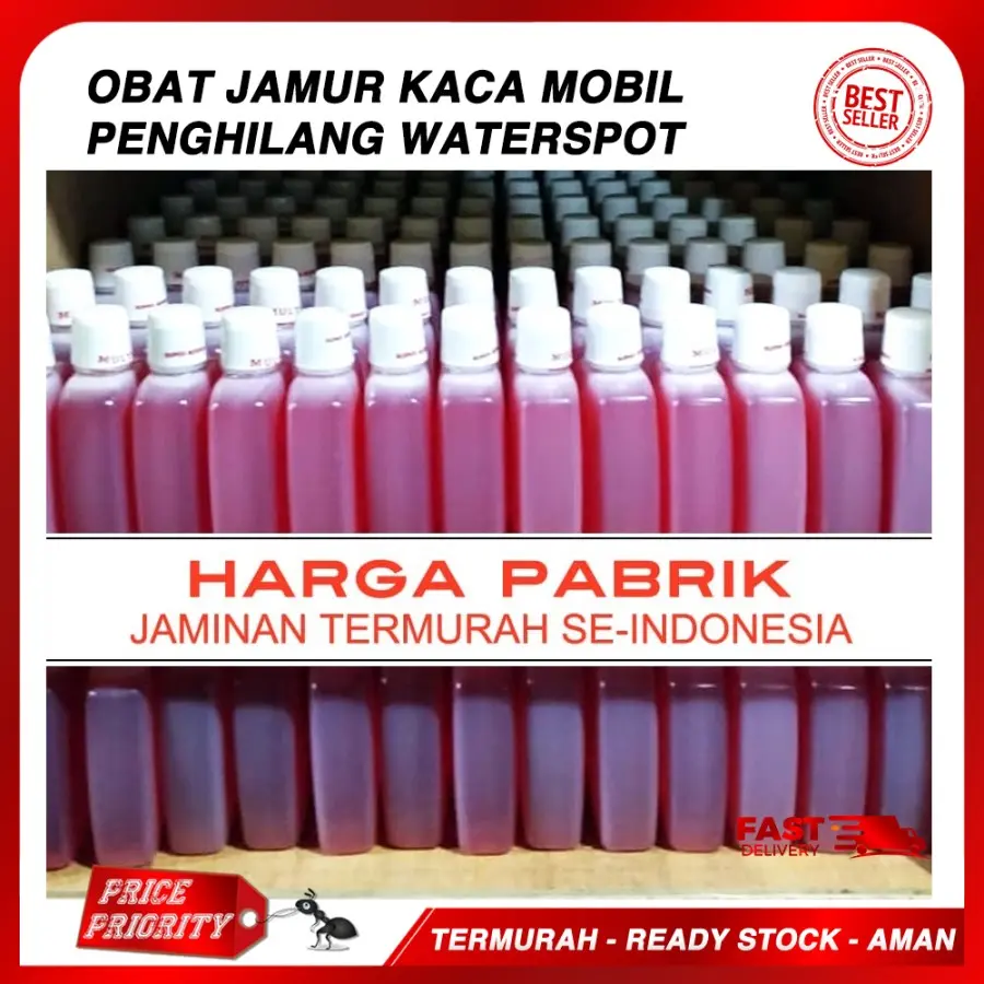 Obat Pembersih Jamur Kaca Mobil Penghilang Kerak Serbaguna Car Cleaning Waterspot