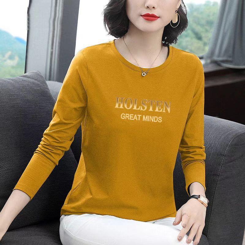 Product Introduction of Áo Thun Dài Tay Ôm Sát, Hàng Mới Về Mùa Thu Và Mùa Đông, Cổ Tròn, Thời Trang, Dễ Phối Đồ, Thanh Lịch, Dành Cho Nữ, Áo Sơ Mi Lót Bên Trong Top Women 2