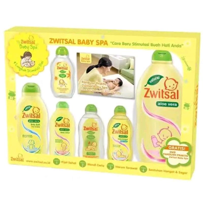ZWITSAL ESSENTIAL GIFT SET PERLENGKAPAN MANDI BAYI SET LENGKAP