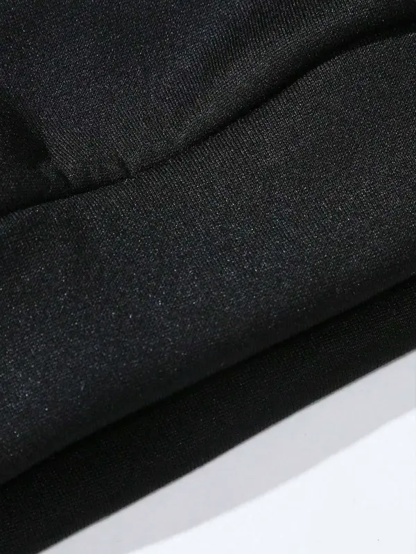 Men's Letter & Planet Print Drop Shoulder Hoodie Loungewear, Casual Regular Fit Drawstring Pocket Hooded Sweatshirt for Winter, Men's Sleepwear for Indoor Wear 6