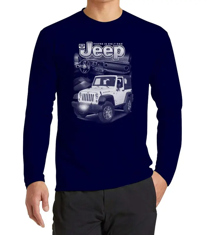 T&Astore-BAJU KAOS LENGAN PANJANG-KAOS MOTIF JEEP KEREN MODEL TERBARU-REAL PICT 1