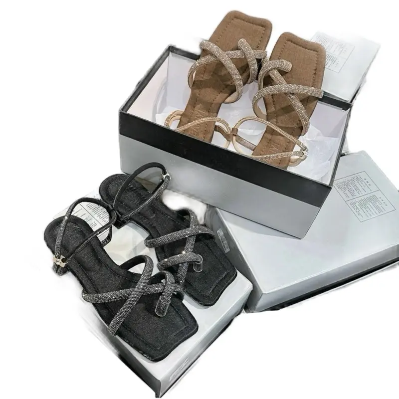 Dép Sandal Mũi táo Quai xoàn đan chéo nhau ( siêu xinh ) ( size 35-39) DéP Nữ Có Quai Slipper Shoes GiàY Cao Su depnuhottrend 2023