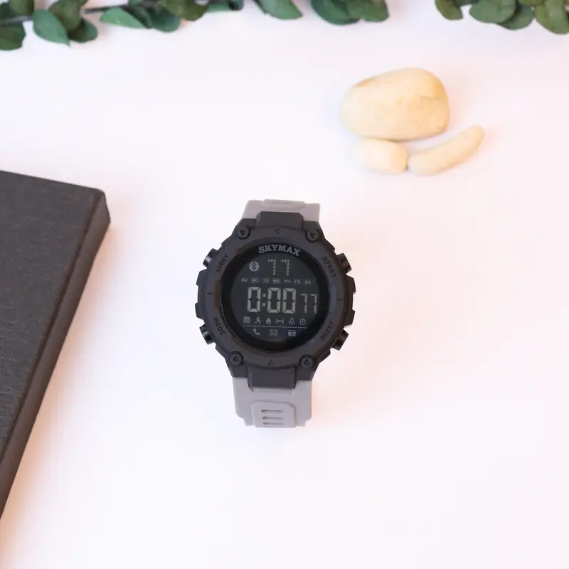 (Studio One) Jam Tangan SKYMAX Original Sport Digital Strap Rubber Water Resist SKY 2026 7