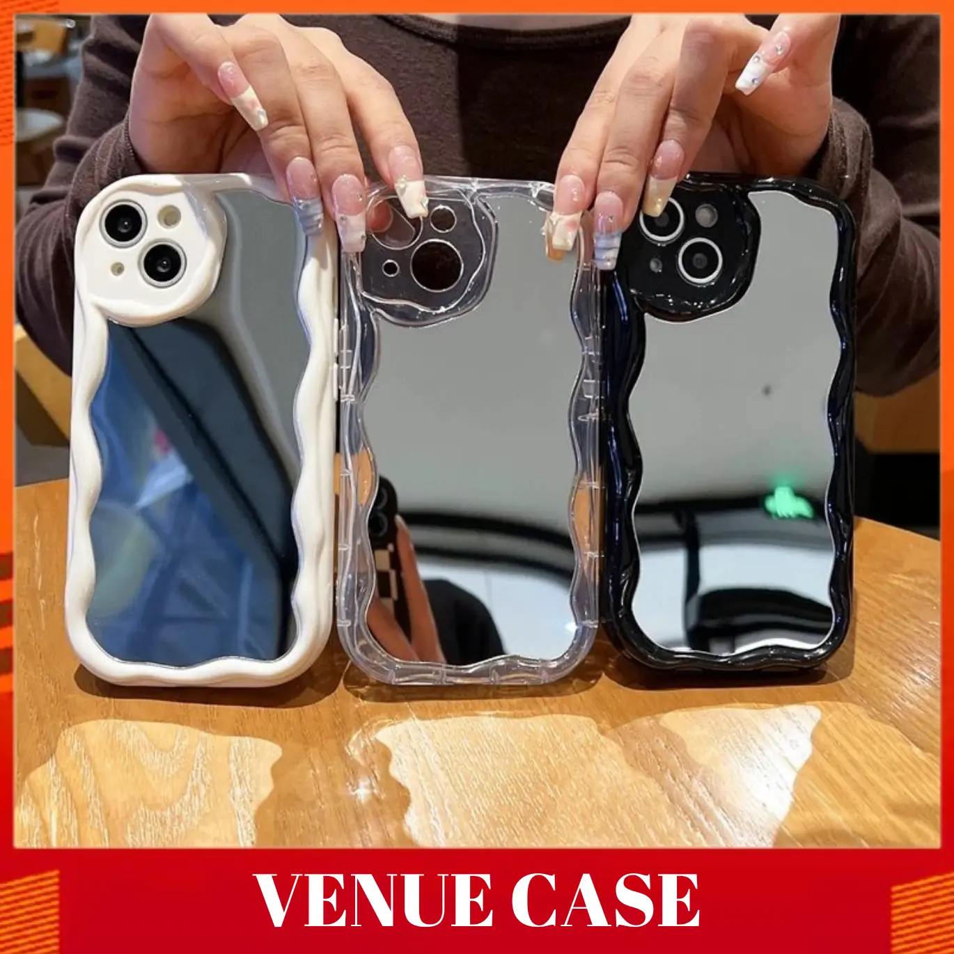 Case Vi Y12 Y15 Y17 Y11 Y21 Y21A Y21E Y21S Y21T Y33S Y33T Y30 Y30i Y50 Y91 Y93 Y95 Y20 Y20A Y20S Y12S Y20i Casing Silikon Softcase Miror Cermin TPU Premium