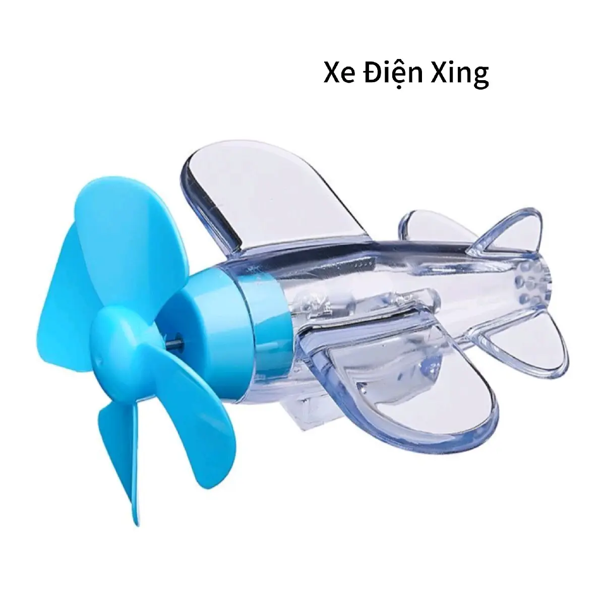 Máy bay mini phát sáng trang trí xe máy,oto,xe điện,xe đạp,đèn led máy bay,năng lượng gió nuomi  Phụ Kiện Phụ Tùng xe