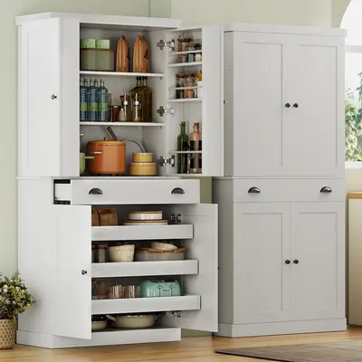 Mid Century Modern Cabinet Pantry