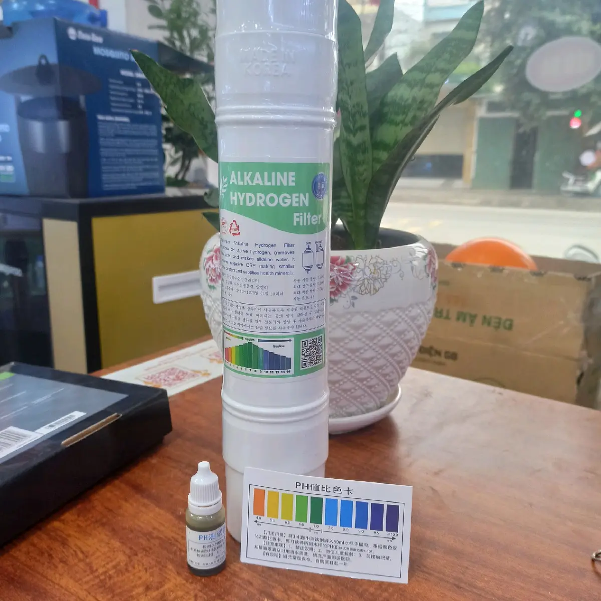 Lõi lọc Hydrogen Alkaline  Hàn quốc 3 in 1