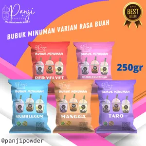 BUBUK MINUMAN ANEKA RASA BUAH KEMASAN 250GR Drink Powder Serbuk