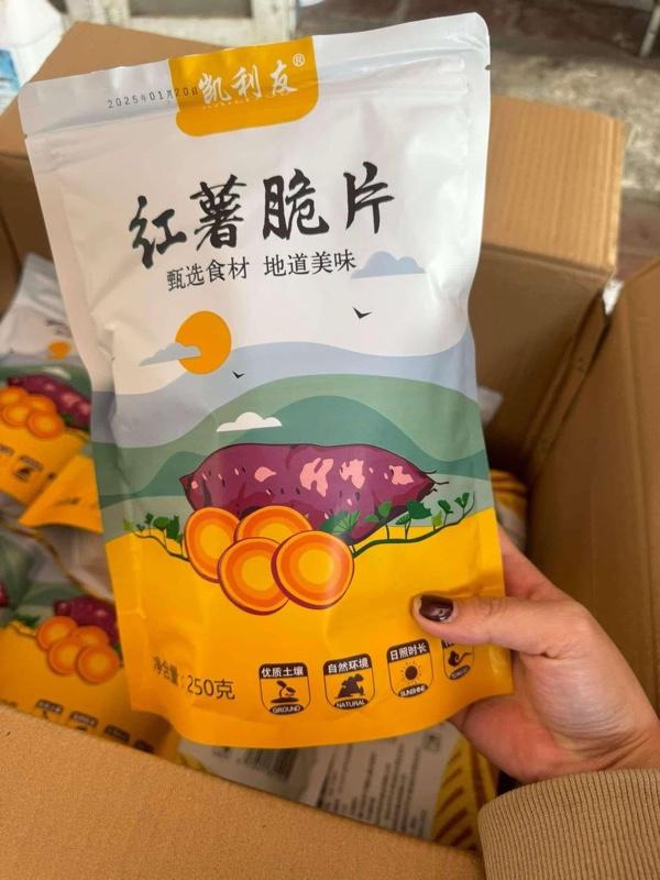 Product Introduction of Khoai Lang Sấy Mật Ong Giòn Rụm Kailiyou Nội Địa Trung 250Gram (Hàng Chuẩn Loại 1).ăn siêu ngon siêu giòn,date mới 2025.đồ ăn vặt rẻ 5