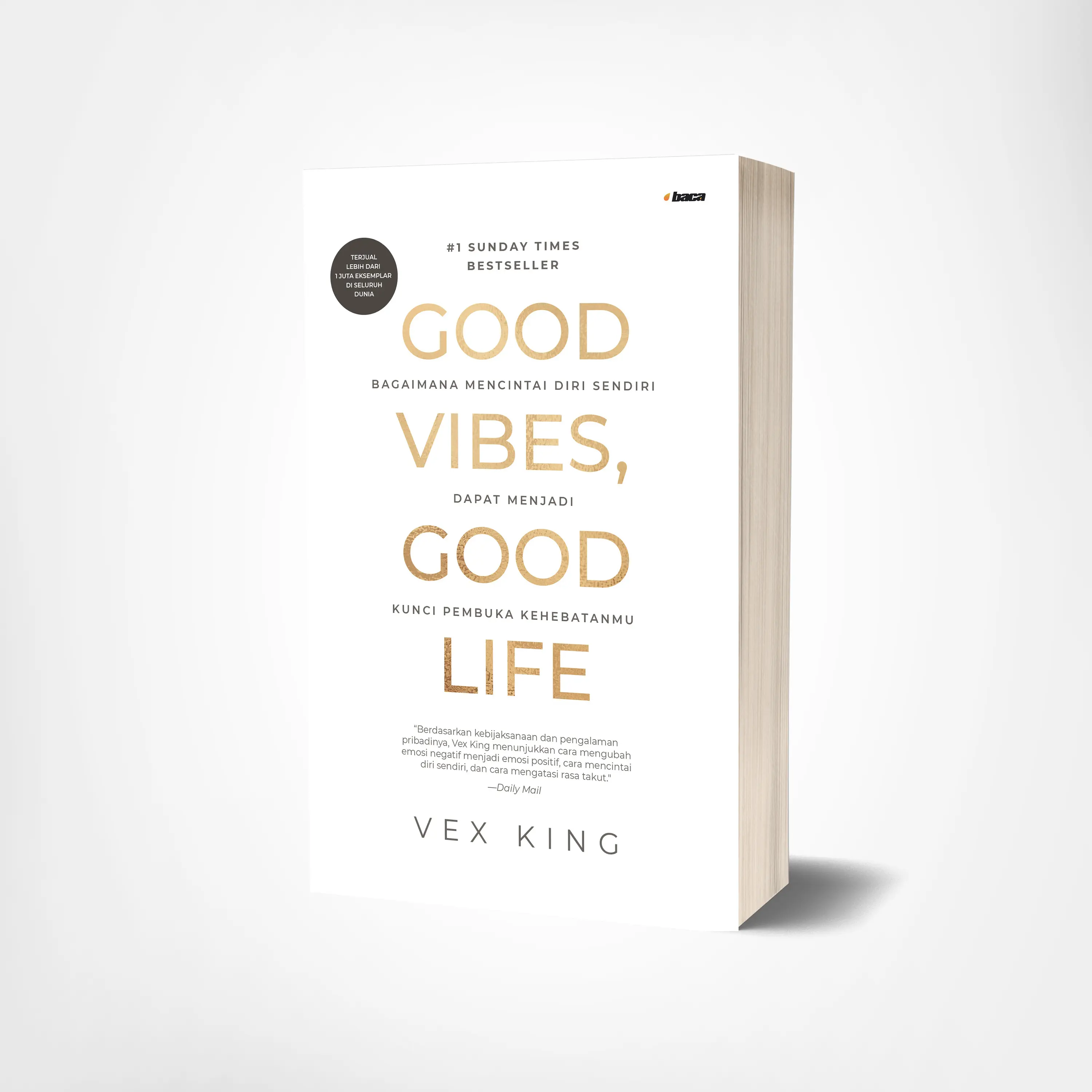 Buku Good Vibes, Good Life Bahasa Indonesia Soft Cover