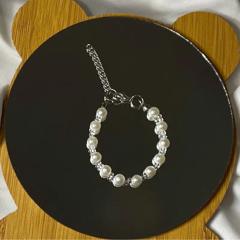 WHITE SERIES BRACELET by LOST BEADS | GELANG MANIK-MANIK KOREAN STYLE 4