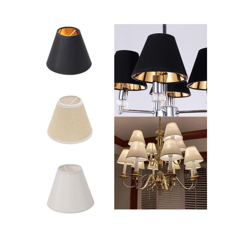 Vỏ Bọc Bóng Đèn, Vải Che Ánh Sáng, Phụ Kiện Đèn Treo Vỏ Bọc Đèn Chùm Trang Trí, Thích Hợp Cho Nhà Bếp, Quán Bar, Căn Hộ, Phòng Ngủ, Quán Cà Phê 3