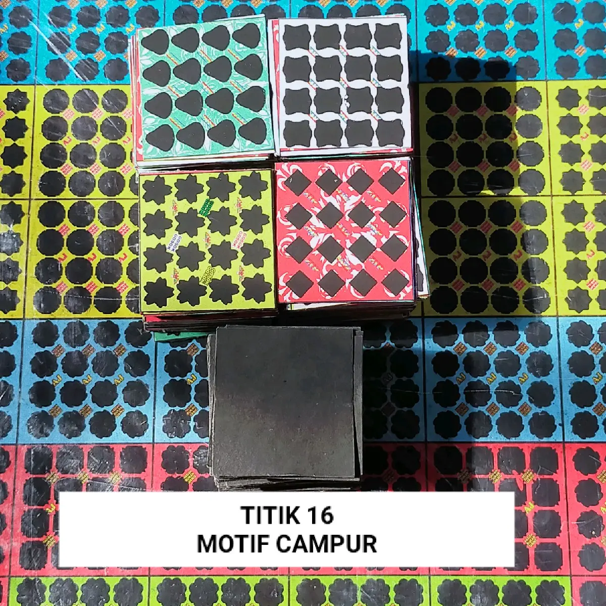 MAINAN GOSOK GOSOK BOM TENGKORAK TITIK 16 VIRAL TERMURAH BELAKANG BLOK ISI 1000PCS