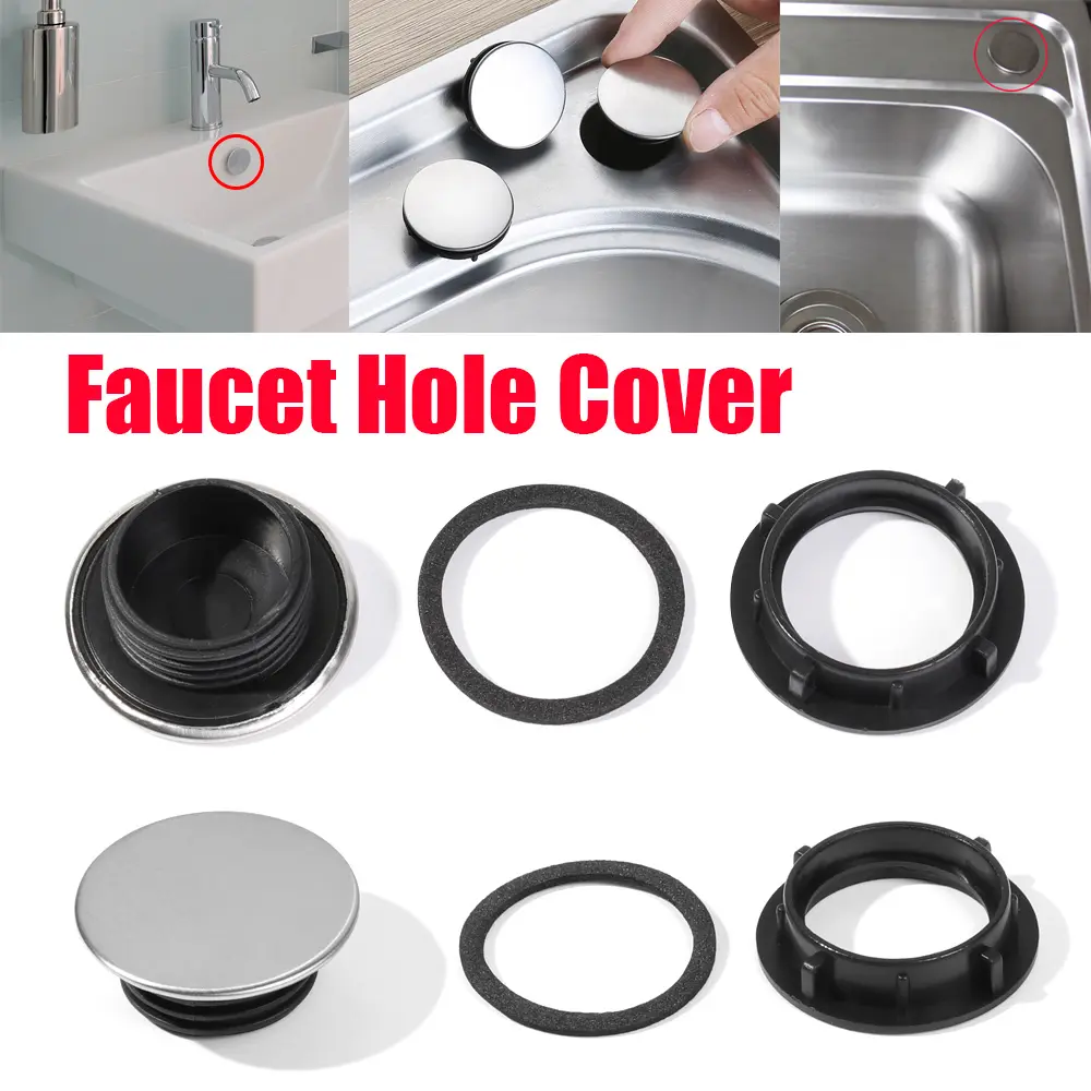 Useful Accessories Washbasin Water Stopper Drainage Seal Soap Dispenser Faucet Hole Cover Kitchen Sink Plug