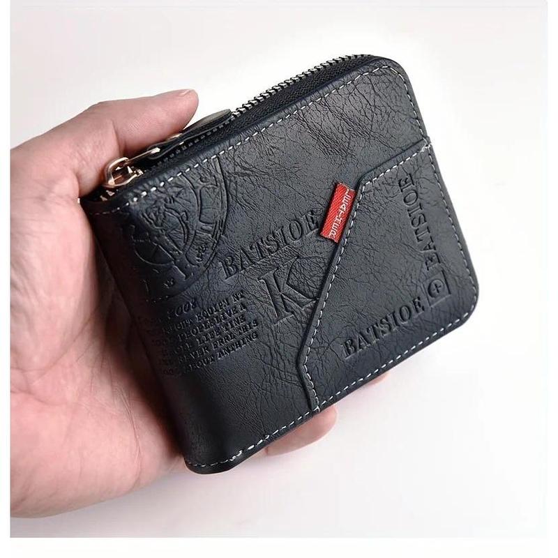 【COD】Mens Wallet RFID Blocking Minimalist Bifold Leather Money - TikTok ...