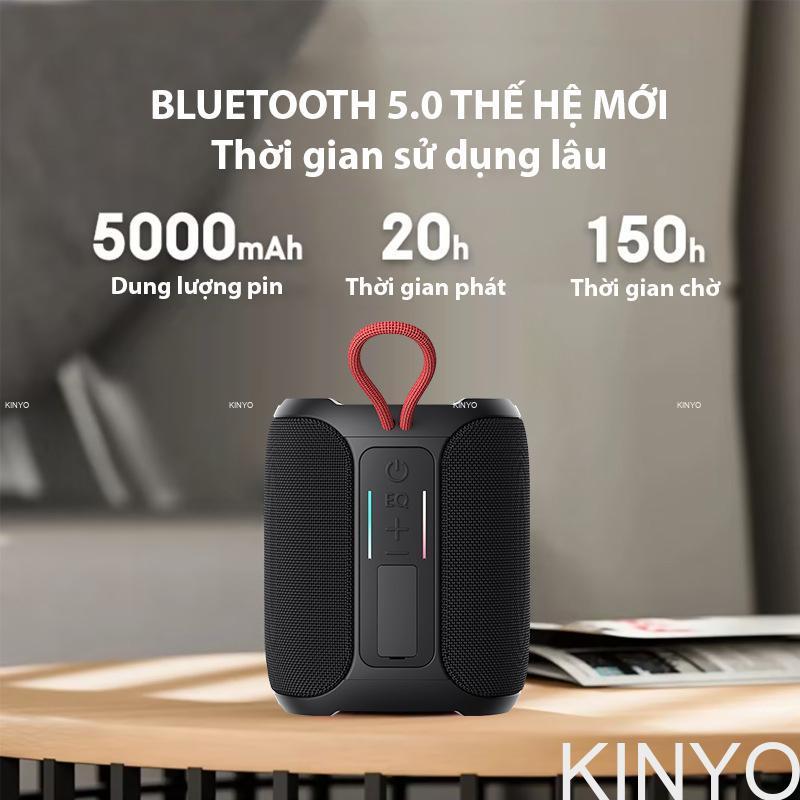 [KOL] (40W) Loa Bluetooth Không Dây KINYO K50 Pro, Bass Mạnh, Âm Lượng ...