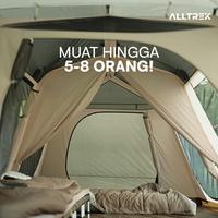 Gambar ALLTREK Tenda Otomatis PEAK VILLA Camping Glamping Luxury Double Layer - Ivory+FootPrint dari Alltrek indonesia Kota Administrasi Jakarta Barat 5 Tokopedia