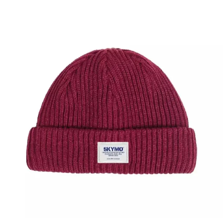 [COD] kupluk SKYMO APPAREL New model/kupluk pria dan wanita/kupluk / Beanie hat abu coklat kupluk  rajut UNISEX 3