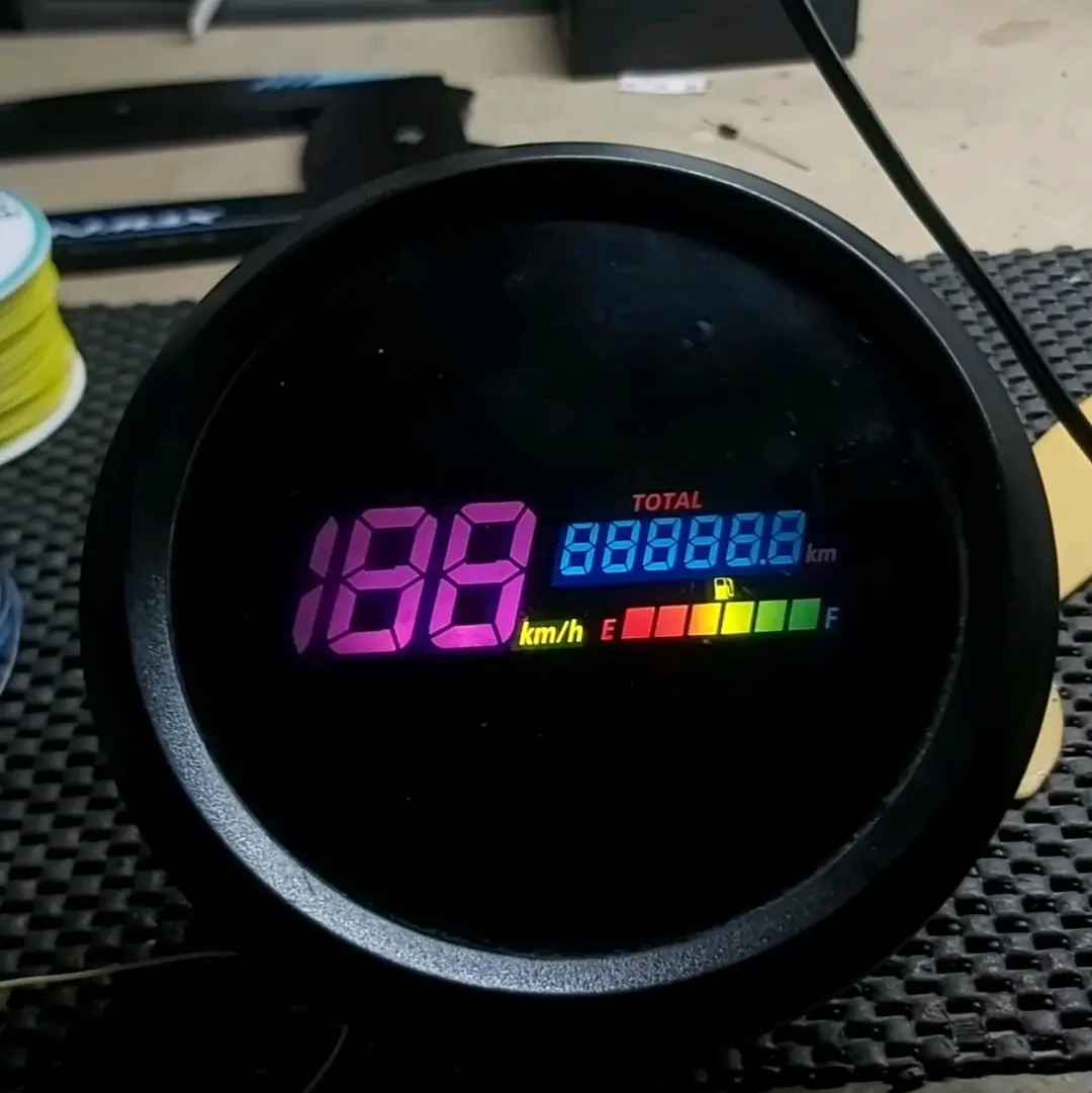 stiker speedometer honda genio/beat street/crf