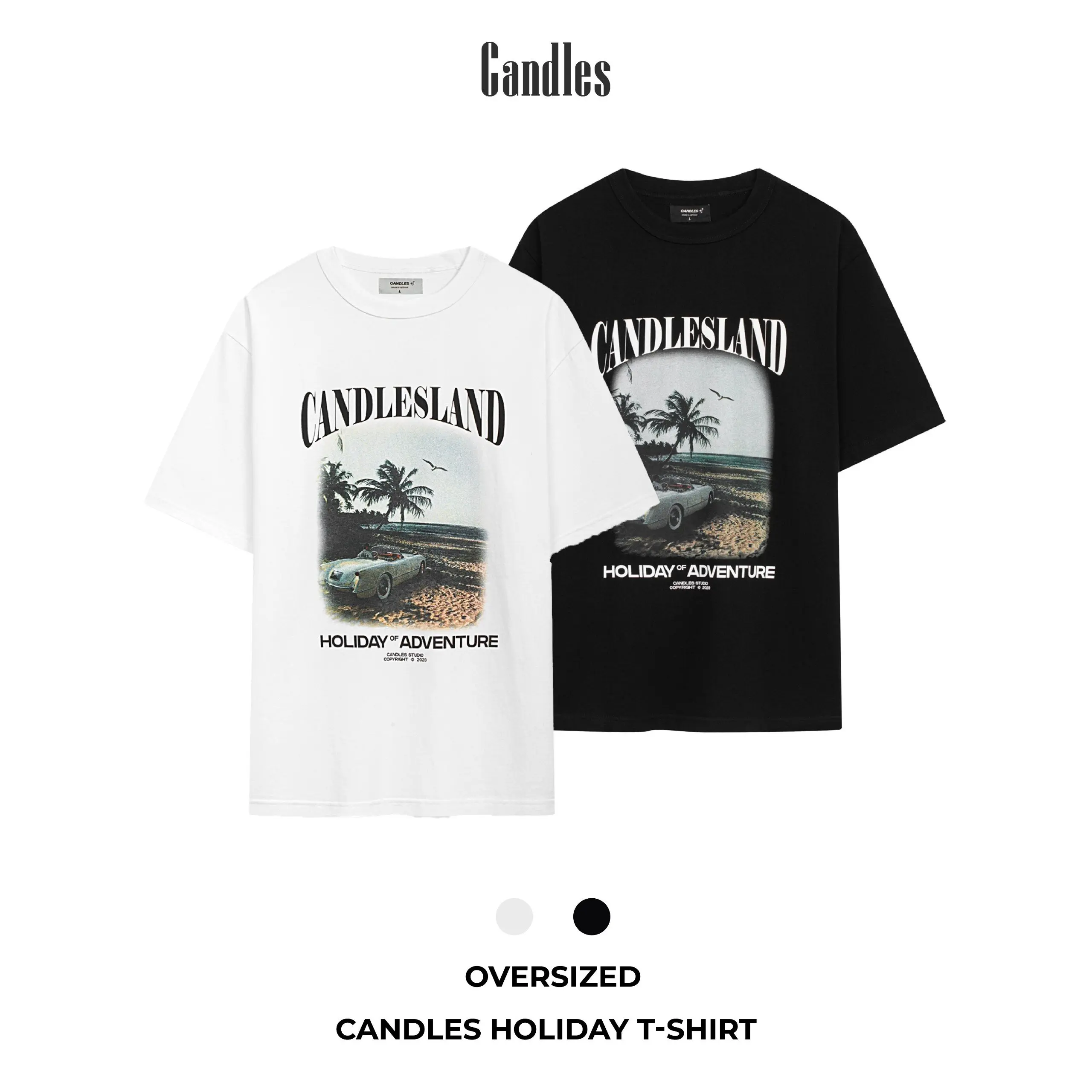 Áo phông Candles Holiday Tshirt