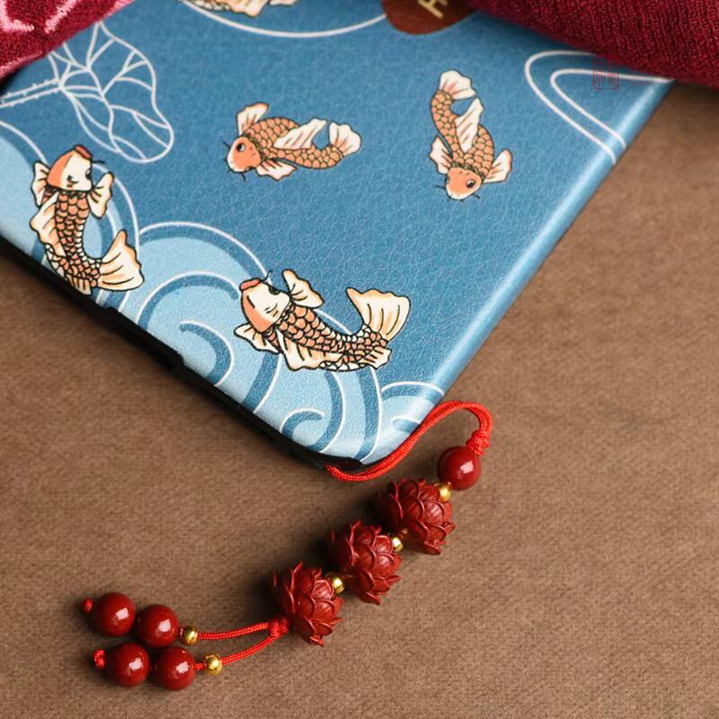Product Introduction of Handmade Beaded Lotus Key Pendant Case Lanyard Art Culture Mobile Phone Chain Multi-style Travel Unisex Smartphone Cellphone Luxury 25