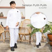Gambar Setelan Koko Anak Hitam Putih Baju Koko Anak 1-14 Tahun Ahsan Series Original Assuffah - Hitam Putih, No.4 l 3-4 Tahun dari Assuffah Moslem Wear Kab. Tasikmalaya 3 Tokopedia