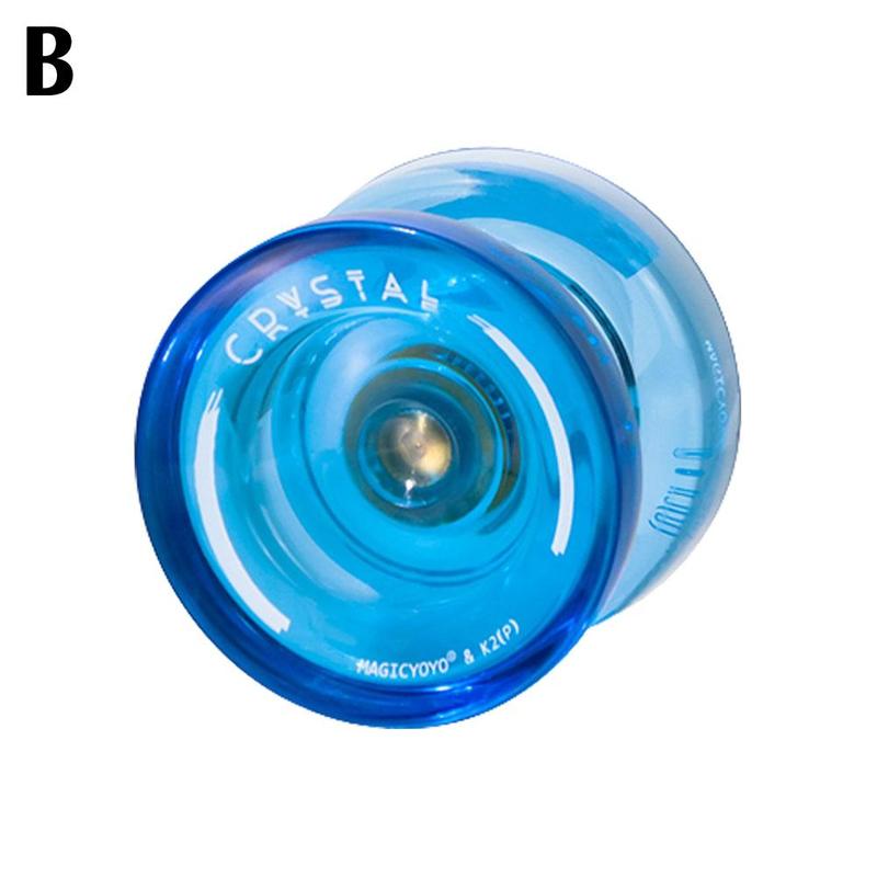 Product Introduction of Magic Yoyo K2 Responsive Yoyos For Kids Transparent Looping Play Beginner Yoyo With Narrow Bearing Steel Axle ABS Body 36