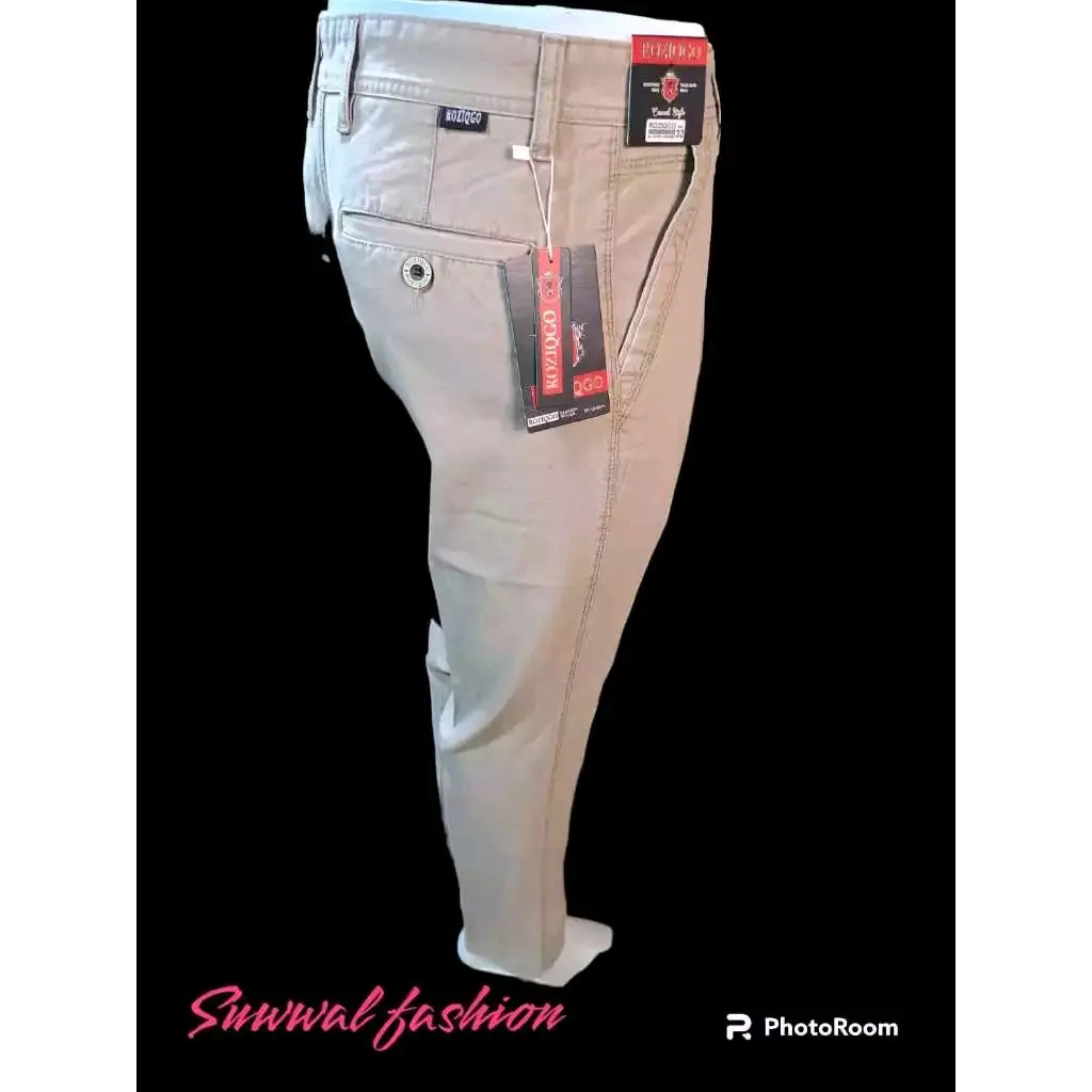Celana Panjang Kanvas Bahan Katun Premium