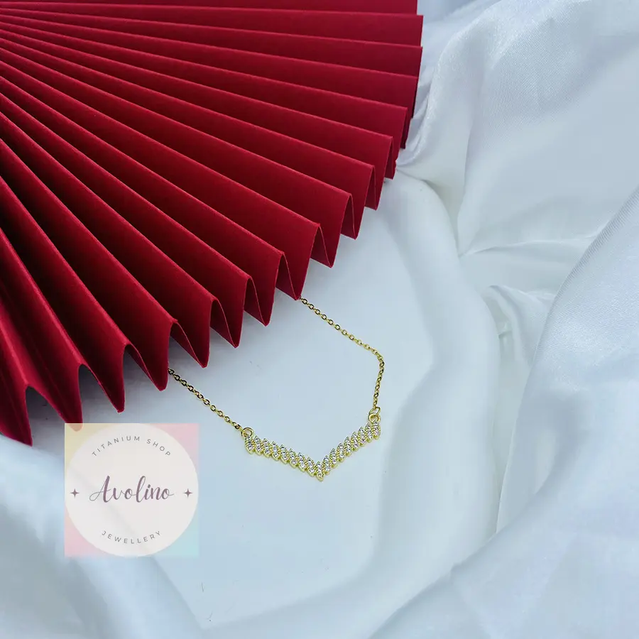 K160  Kalung Titanium Wanita