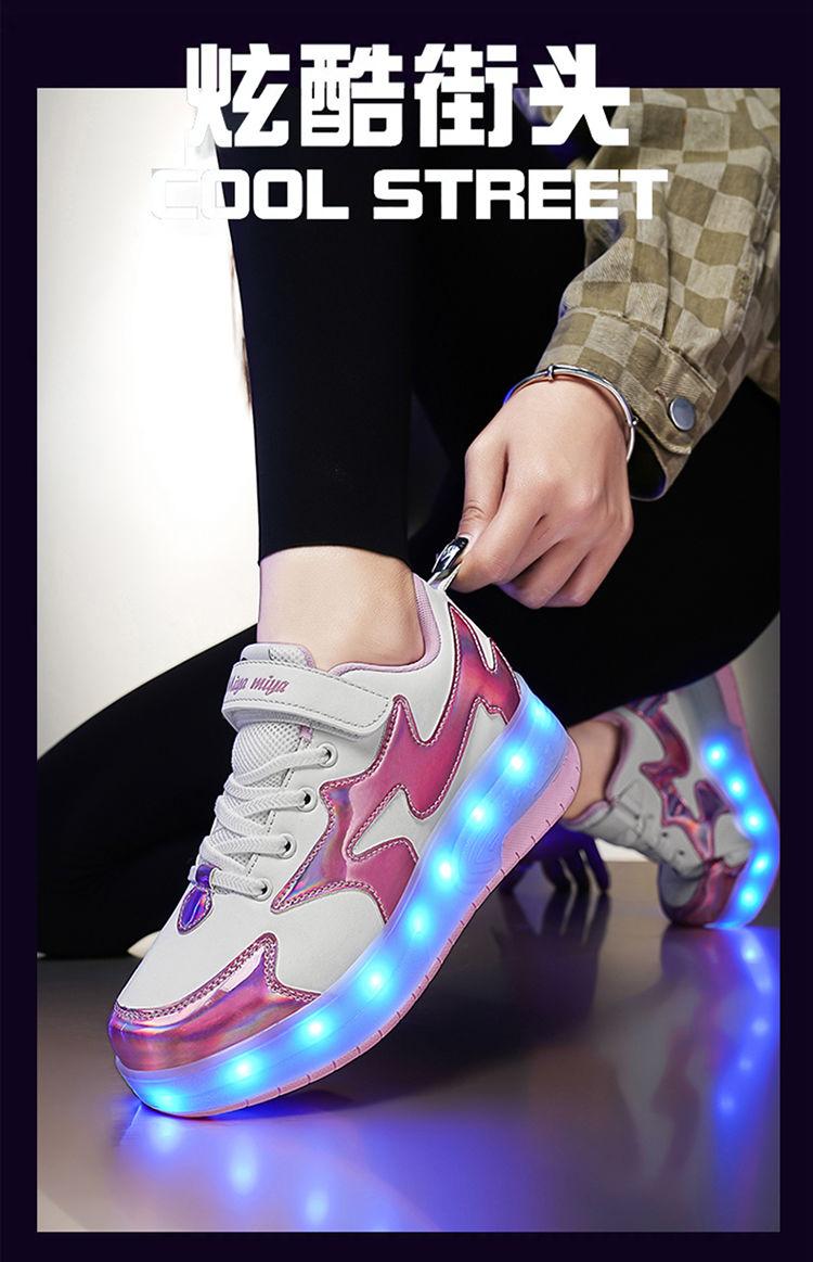 Product Introduction of Giày Trượt Patin, Heelys, Ưu Đãi Đặc Biệt, Giảm Giá Xả Hàng, Thích Hợp Cho Thanh Thiếu Niên, Có Thể Tháo Rời, Mã Bị Hỏng, Sạc, Phát Sáng, Giày Học Sinh, Giày Ròng Rọc, Năm Phát Hành: 2025 5