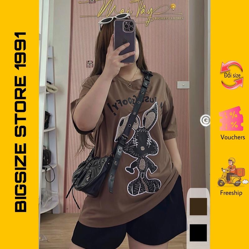 Áo Phông Hình Thỏ Form Rộng ( 3 Size )