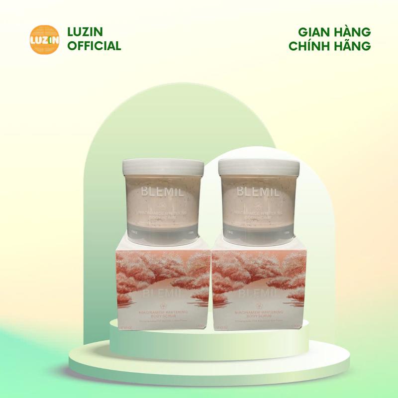 [Mua 1 Tặng 1] Tẩy Tế Bào Chết Kiêm Sữa Tắm Hỗ Trợ Trắng Da Blemil 500g 0