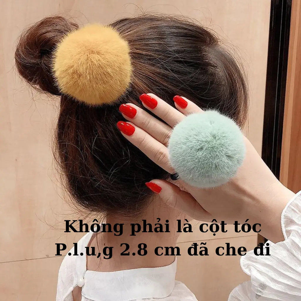 Cột tóc đuôi thỏ đáng yêu cho các nàng