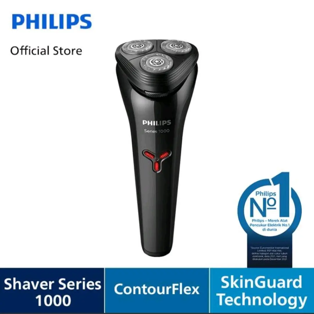 PHILLIP SHAVER 1000 SERIES S1103 GARANSI RESMI PHILLIPS