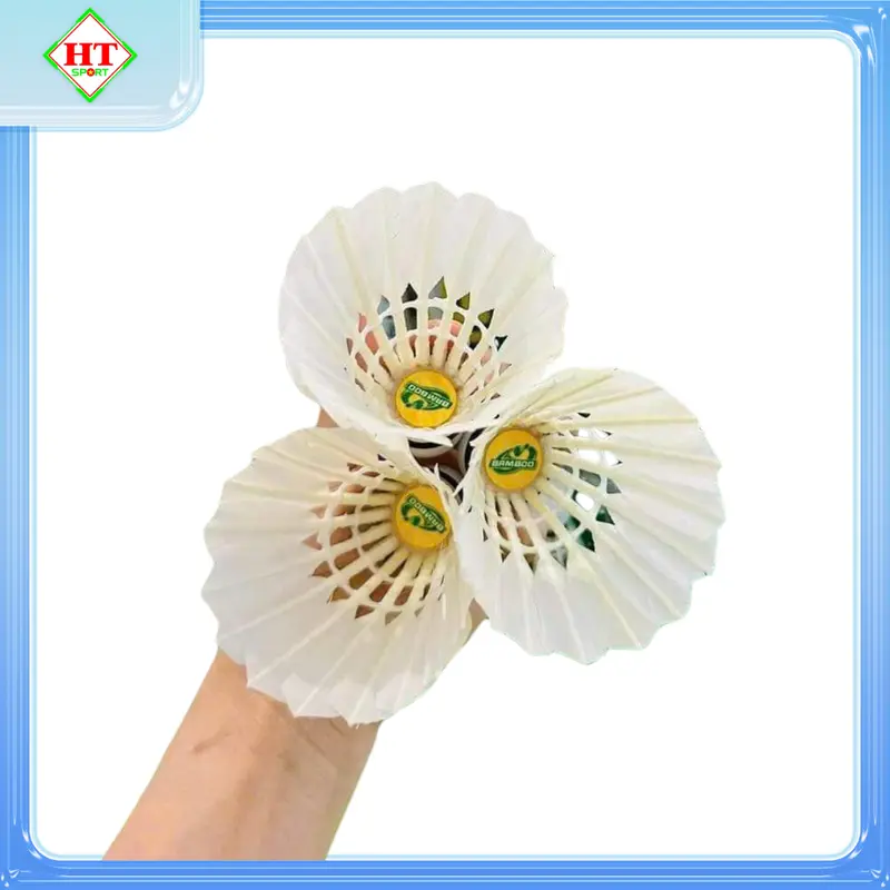 Cầu lông lông tự nhiên, ống 12 trái 0