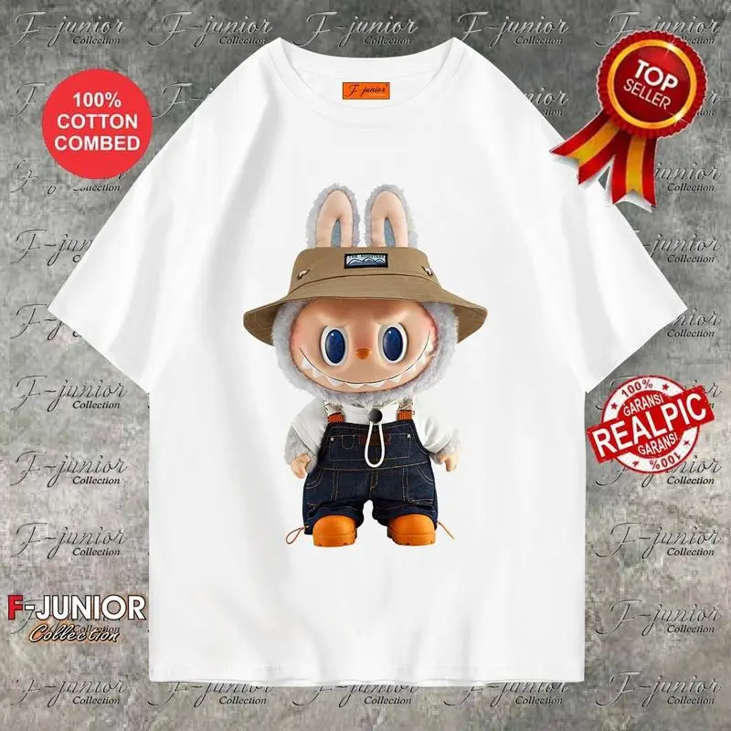 KAOS OVERSIZE.edisi MOSTER BUBU By F-JUNIOR #BELILOKAL Combed Unisex Dewasa Atasan Baju