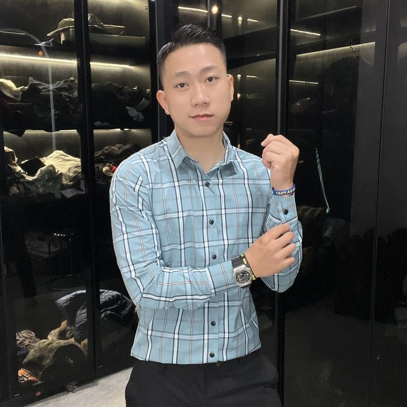 Product Introduction of Sơmi kẻ ô k01 của nhà DUMIMAN Áo Menswear 7
