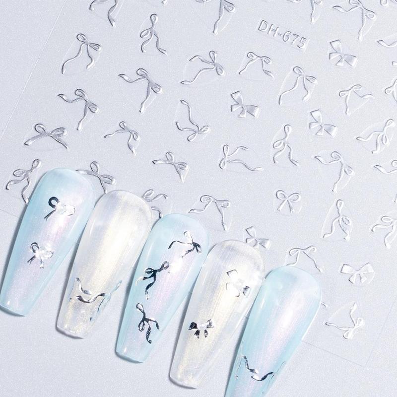 Product Introduction of 3D Butterfly Series Nail Stickers Adhesive Nail Sticker Accessories 1pcs 21