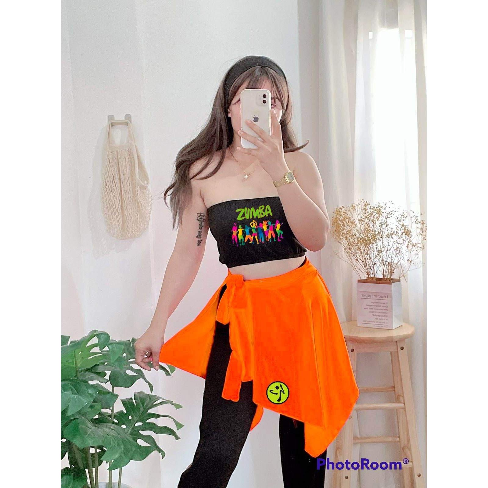 Zumba Überzugsrock oder 3in1 Set Tube Damenbekleidung_voghion.com