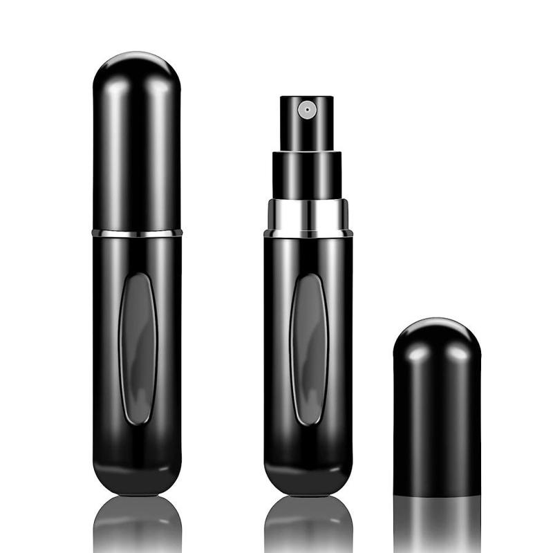 Perfume Dispenser, 1 Count Travel Refillable Perfume Bottle, 5ml Portable Perfume Bottle, Cylindrical Spray Bottles, Perfume Storage Tools 8