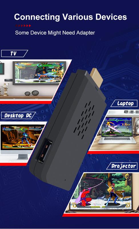 Product Introduction of M8 Video Game Console 2.4G Double Wireless Controller Game Stick 4K TV Retro Video Game Console 10000 games 64GB Retro games For PS1/GBA Dropshipping Support 10 languages Support 9 Emulator  Elfly 34