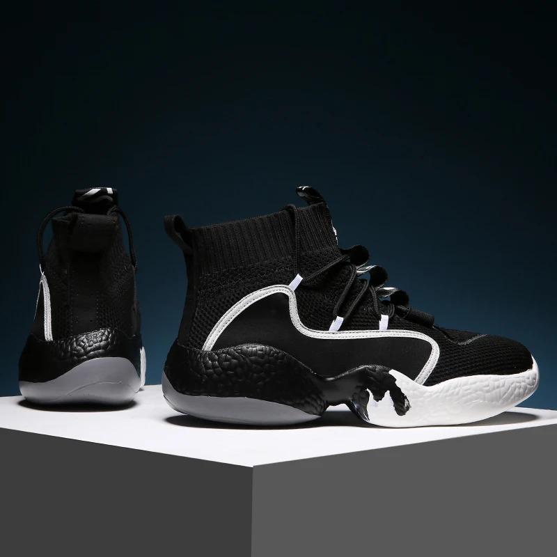 προσαρμοσμένα αθλητικά παπούτσια Sock Mesh Αθλητικά παπούτσια Ανδρικά αναπνεύσιμα αθλητικά παπούτσια Ανδρικά παπούτσια για περπάτημα Τζόκινγκ Καλάθια υποδημάτων Homme Training Runner Training Runner_voghion.com