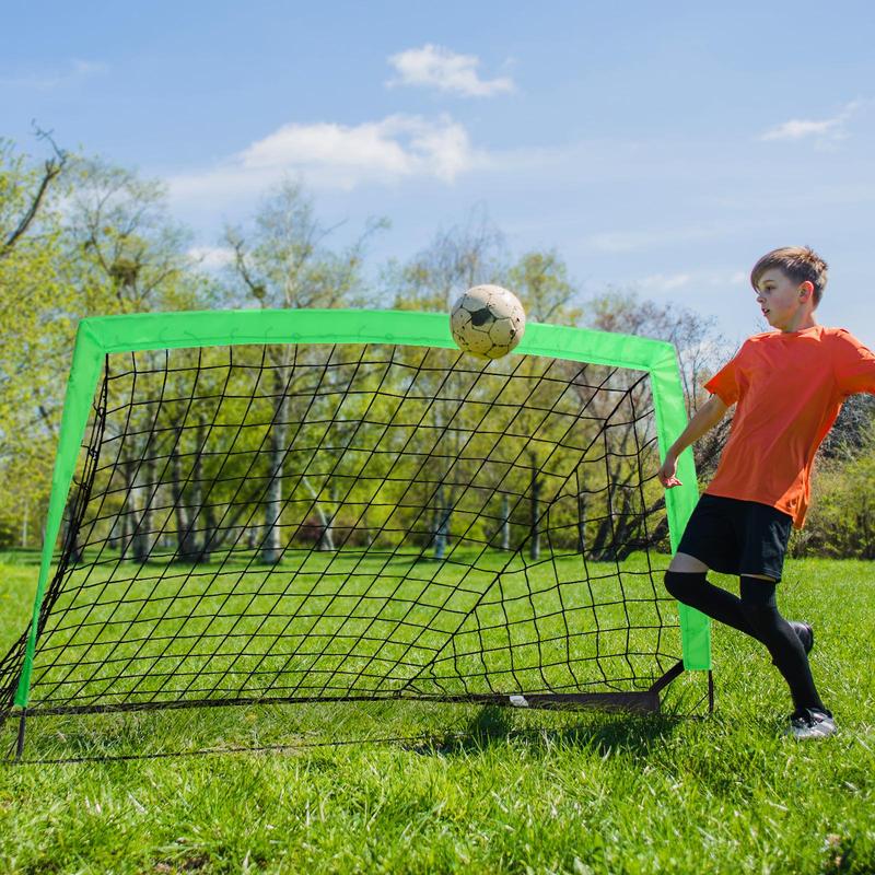 Portable Soccer Goal, 1 Set 6x4 Foot Soccer Goal with Carry Bag, Indoor Outdoor Football Goal for Backyard, Summer Football Accessories for Indoor Outdoor 6