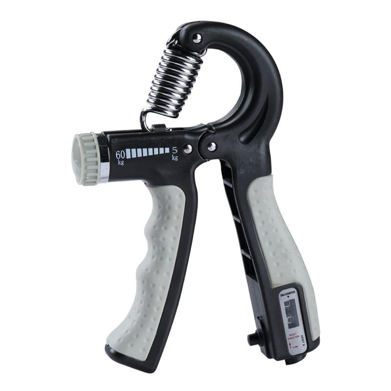   ALL COLOR  THỂ THAO-Kìm bóp tay có máy đếm chuyên nghiệp chỉnh lực 5-60kg kìm tập cơ tay tập cổ tay phục hồi chức năng Tập Tay. Tập Gym Tập Thể Dục Đồng 