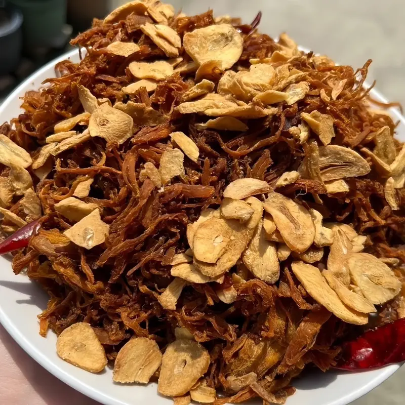 Khô Heo Cháy Tỏi - Thịt Heo Săn Chắc, Thơm ngon  Chua Snack Cay Ăn Vặt Food  Da Heo 1